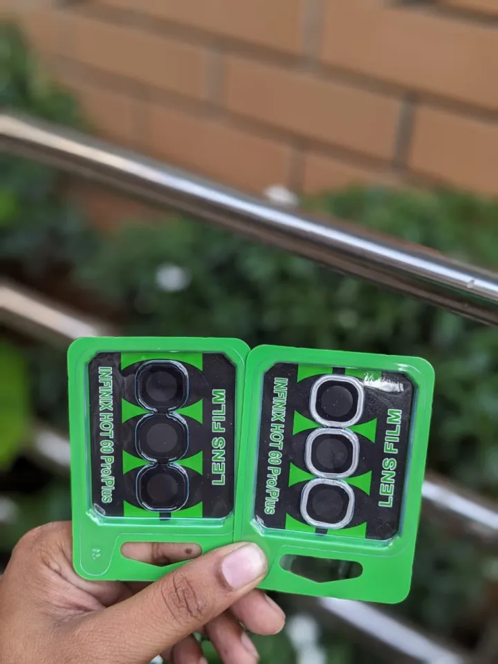 Picture of For Infinix hot 60i Camera Lens Protector Aluminum Alloy Eagle Eye Head Mask Full Glue Protective Film