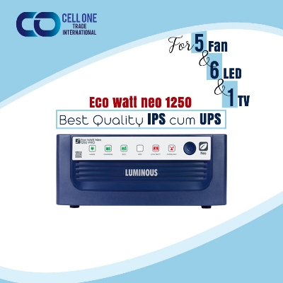 Picture of LUMINOUS ECO WATT NEO 1250 PRO INVERTER 12V FOR SINGLE BATTERY