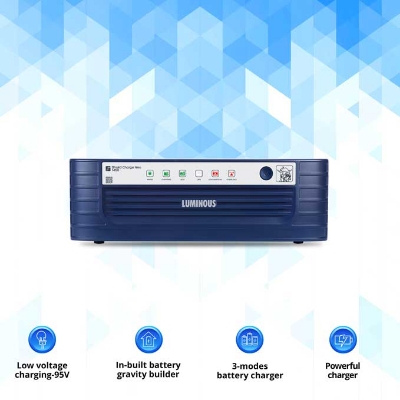 Picture of LUMINOUS SHAKTI CHARGE + 1450 INVERTER FOR 12V SINGLE BATTERY