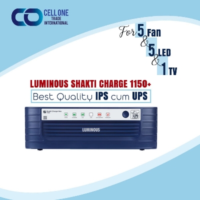 Picture of LUMINOUS SHAKTI CHARGE NEO 1150+ INVERTER FOR 12V SINGLE BATTERY