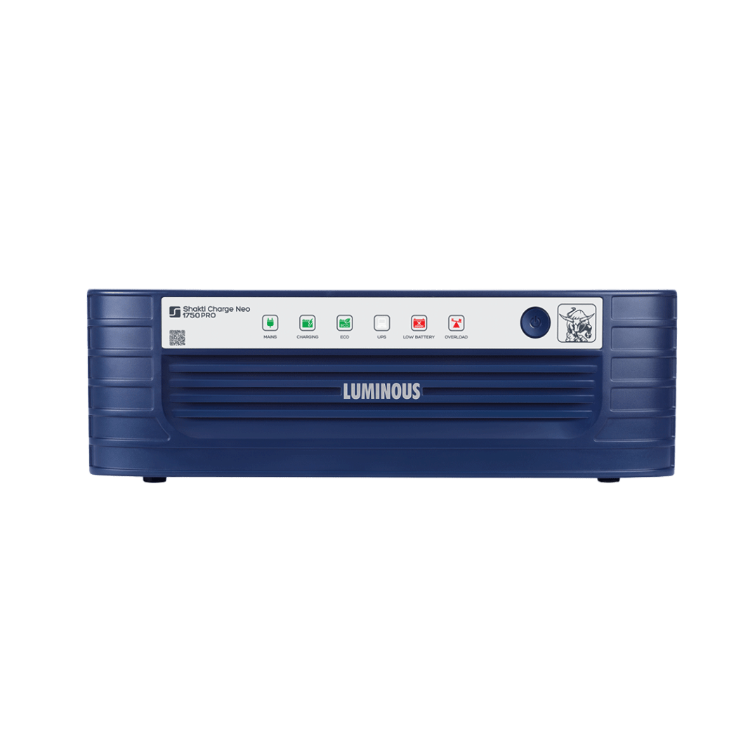 Picture of LUMINOUS IPS UPS 1500 VA 1260 WATT SHAKTI CHARGE 1750 12V MODEL HIGH CAPACITY 12V SINGLE BATTERY IPS UPS MACHINE