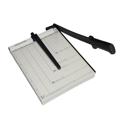 Picture of A4 Size Paper Cutter with Steel Base - White