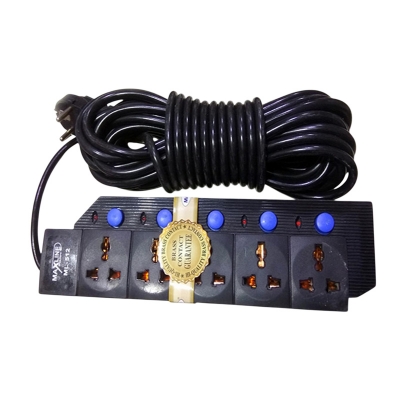 Picture of Universal Multi Plug Socket 512 Multiplug Extension 5 Socket With 5M Cable