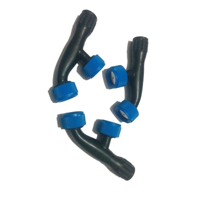 Picture of Agriculture Spray Pump Nozzle Plastic 2 Way Spray Nozzle Two Way=3 pcs