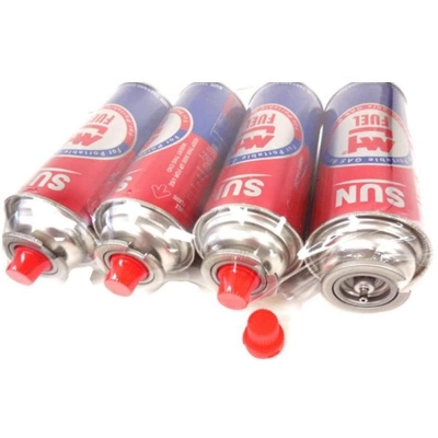 Picture of 4 Cans Butane Fuel Gas Canister Cartridge for Camping Gas Portable Stove