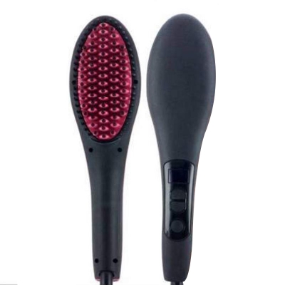Picture of Simply Straight Prime Box Ceramic Electric Digital Fast Hair Straightener Comb Smooth Brush and Hair Ironer with LCD Display