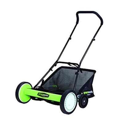 Picture of Hand Lawn Mower - Green and Black