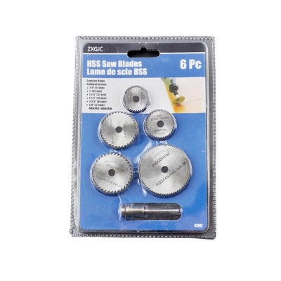 Picture of 6Pcs/Set Multitool Blades HSS Circular Saw Blade Set