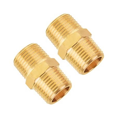 Picture of 1/2" NPT Brass Hexagon Nipple