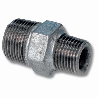 Picture of 1/4" X 1/2" GB Reducing Nipple Galvanized