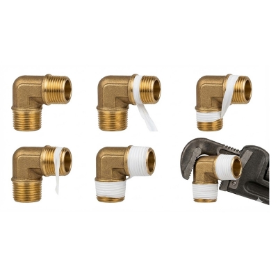 Picture of 1 "x 10 mm Bronze Hos Nipmel - Golden