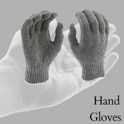 Picture of Cotton Hand Gloves Grey