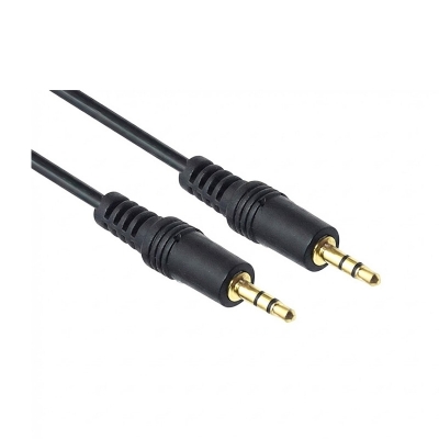 Picture of 3.5mm Male to Male Stereo Aux Cord Compatible with Headphone, MobilePhone, Car Stereo, Home Theatre & More