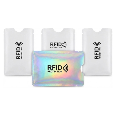 Picture of Anti-Skimming Card Case RFID Magnetic Card Sleeve for Credit Cards, Cash Cards, Transportation IC Cards