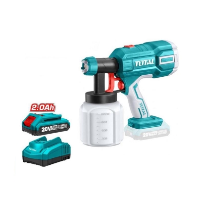 Picture of Cordless spray gun Total-20V 800ML 2.0Ah battery
