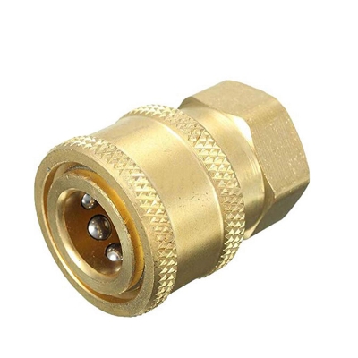 Picture of Pressure Washer Coupler, Quick Connect Fittings 1/4 Inch Quick Coupler Female Socket