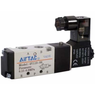 Picture of DC 12V 3 Way 2 Position Pneumatic Electric Solenoid Valve