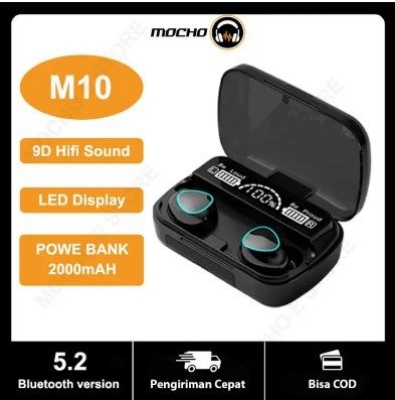 Picture of M10 TWS Earbuds 2500mAh Charging Box Bluetooth-compatible Stereo Waterproof
