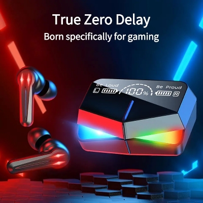 Picture of M28 Earbuds BT5.1 Music Game Dual Mode True Wireless In-ear Headphones Low Latency Noise Reduction Earphones M28