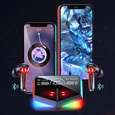 Picture of M28 Earbuds BT5.1 Music Game Dual Mode True Wireless In-ear Headphones Low Latency Noise Reduction Earphones M28