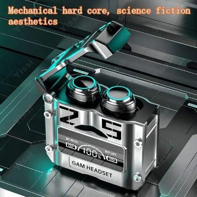 Picture of M25 7.1 2.4G bluetooth auricular LED Display gaming in-ear ecouteur Wireless Ohrhorer Kopfhorer earphone earbuds With Powerbank