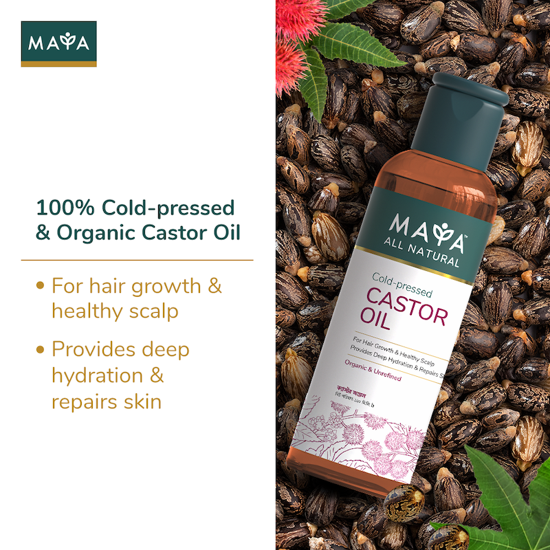 Picture of Maya All Natural Cold-Pressed Castor Oil - 120ml