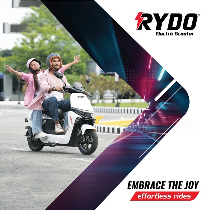 Picture of RYDO Blaze-Black Electric Scooter - Black