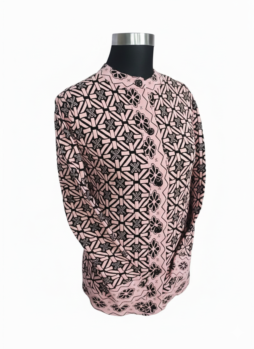 Picture of premium quality free size short cardigan Button-Down Knit Sweater For ladies