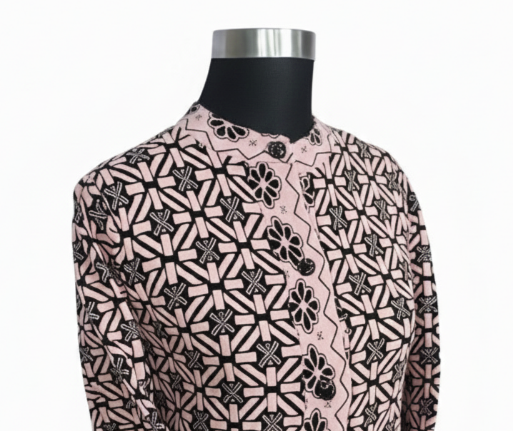 Picture of premium quality free size short cardigan Button-Down Knit Sweater For ladies