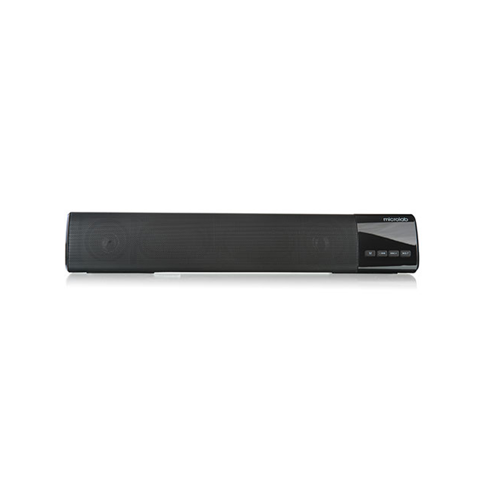 Picture of Microlab MS212 Portable Bluetooth Soundbar - Portable Bluetooth Soundbar - Output Power: 5W * 2 - Interfaces: Bluetooth, FM, AUX, TF, USB - Battery Capacity:1200mAH