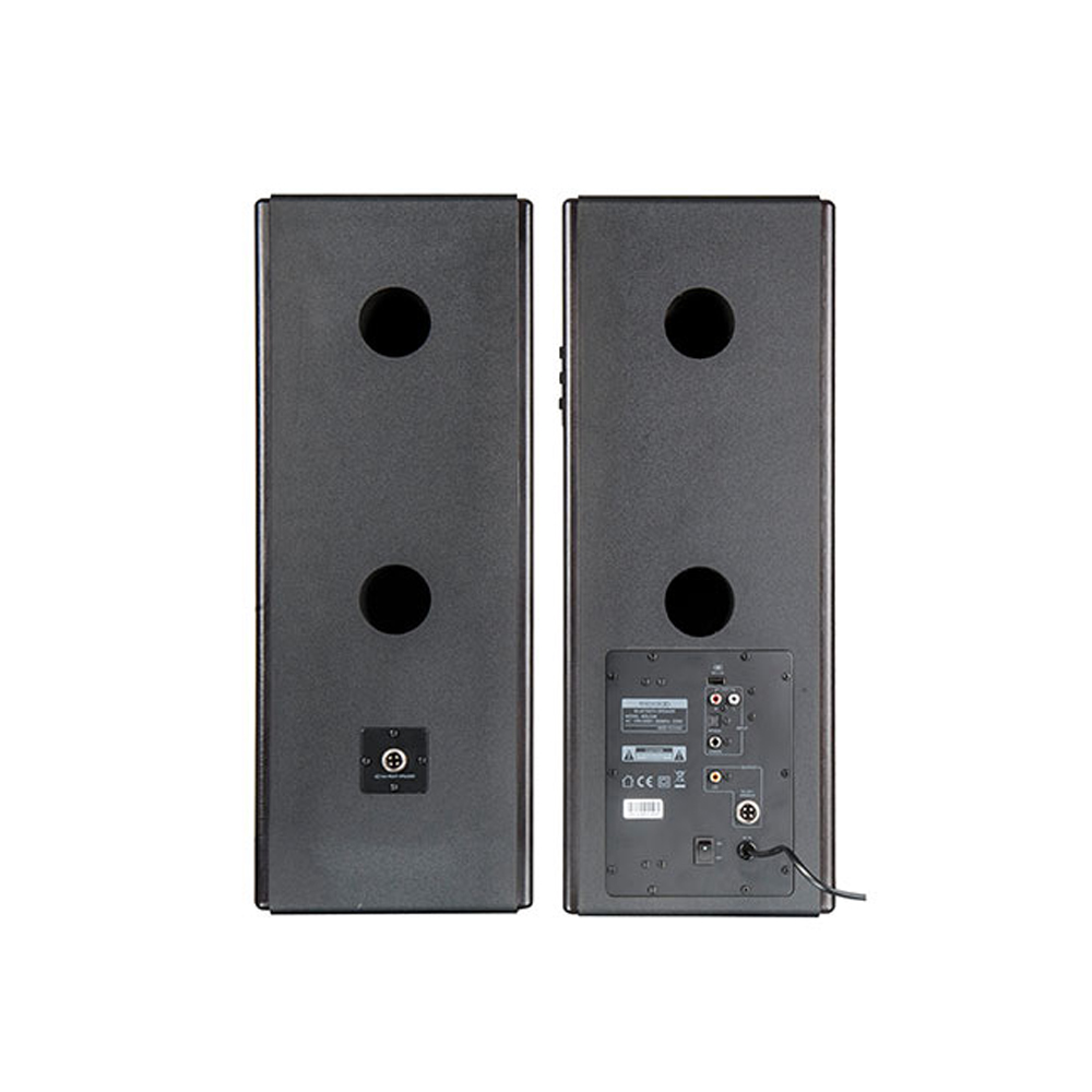 Picture of Microlab SOLO 29 HiFi Monitor Speaker -  Three-way HiFi monitor speaker - Output Power: 160W RMS {23W*2 + 57W*2（THD=1%} - Interfaces: Bluetooth, Optical, Coaxial, 2RCA, Remote - Wooden Cabinets