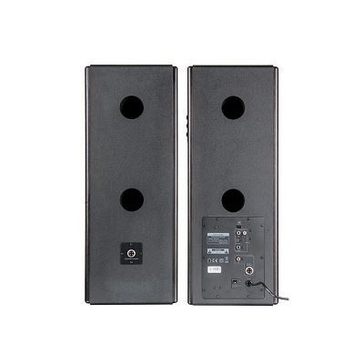 Picture of Microlab SOLO 29 HiFi Monitor Speaker -  Three-way HiFi monitor speaker - Output Power: 160W RMS {23W*2 + 57W*2（THD=1%} - Interfaces: Bluetooth, Optical, Coaxial, 2RCA, Remote - Wooden Cabinets