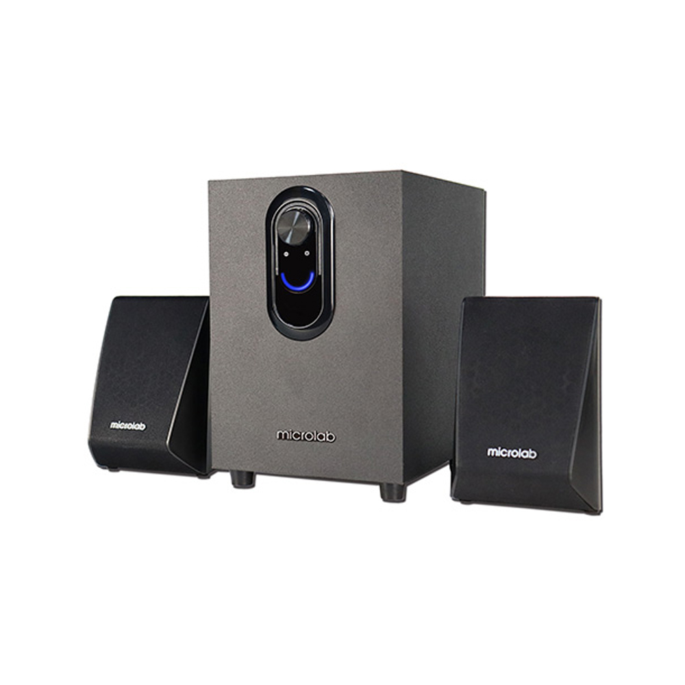 Picture of Microlab COOUL118BT 2.1 Multimedia Speaker - 2.1 Multimedia Speaker- Output power: 11 Watt (RMS) - Interfaces: Bluetooth, AUX - Body: Wooden Cabinets - 2.1 Multimedia Speaker