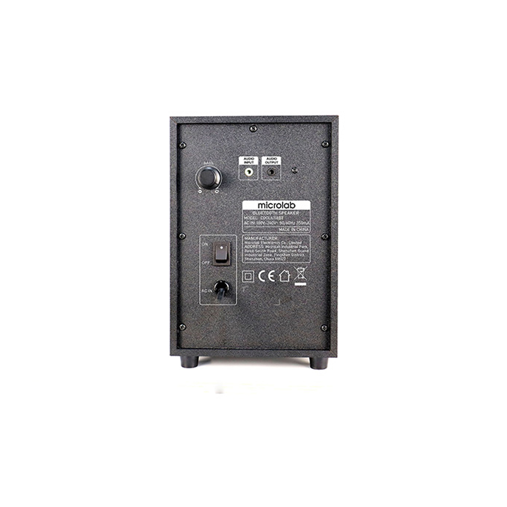 Picture of Microlab COOUL118BT 2.1 Multimedia Speaker - 2.1 Multimedia Speaker- Output power: 11 Watt (RMS) - Interfaces: Bluetooth, AUX - Body: Wooden Cabinets - 2.1 Multimedia Speaker