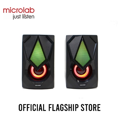 Picture of Microlab B25 USB 2.0 Gaming Speaker - USB 2.0 Gaming Speaker - Output power: 3W x2 - Input: 3.5mm stereo line in - DC input: USB 5V 1A - Gaming Speaker