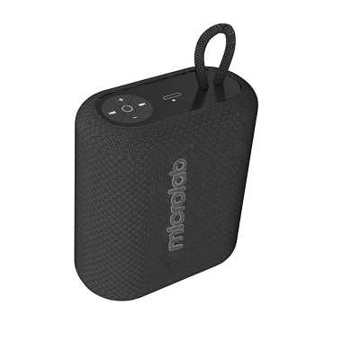 Picture of Microlab BP21 Mini Portable Bluetooth Speaker - Black/Red - Mini Portable Bluetooth Speaker- Output Power: 5W @RMS - Battery: 1300 mAh - Up to 5 hours of playing time