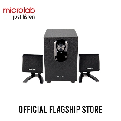 Picture of Microlab M108U BT 2.1 Multimedia M-Series Speaker - 2.1 Multimedia M-Series Speaker - Output power: 12 Watt (RMS) - Interfaces: Bluetooth, USB, SD, AUX, FM - Body: Wooden Cabinets- 2.1 Multimedia M-Series Speaker