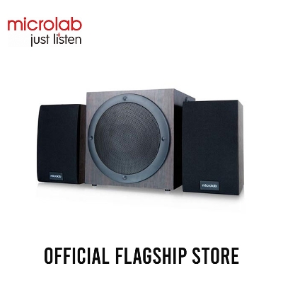 Picture of Microlab TMN1 2:1 Subwoofer System TMN-Series Speaker - 2.1 Subwoofer System TMN-Series Speaker - Output power: 32 Watt (RMS) - Interfaces: 3.5mm in line - Body: Wooden Cabinets