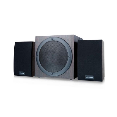 Picture of Microlab TMN1 2:1 Subwoofer System TMN-Series Speaker - 2.1 Subwoofer System TMN-Series Speaker - Output power: 32 Watt (RMS) - Interfaces: 3.5mm in line - Body: Wooden Cabinets