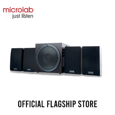 Picture of Microlab TMN1 4:1 BT Multimedia TMN-Series Speaker - 4.1 Multimedia TMN-Series Speaker - Output power: 34 Watt (RMS) - Interfaces: Bluetooth, AUX - Body: Wooden Cabinets
