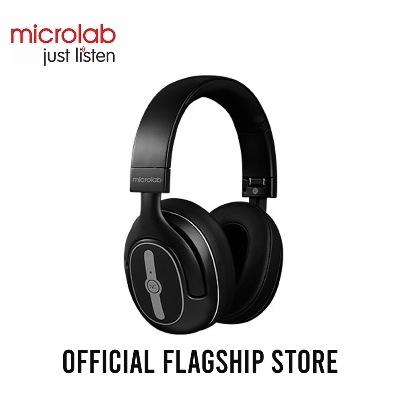Picture of Microlab OUTLANDER 300 Bluetooth Headset -  Premium circumaural Bluetooth headset - Active Noise Cancelling (ANC) - Wireless Range: 10m - Music Play Time: 20 hours