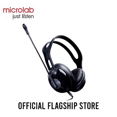 Picture of Microlab K280 Supra-aural Headset - Supra-aural Headset - Microphone: Capacitor type - Input plug type: 3.5mm stereo - Frequency response: 20 Hz - 20 KHz