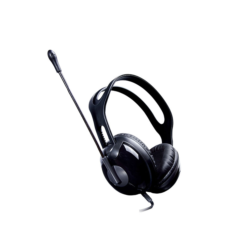 Picture of Microlab K280 Supra-aural Headset - Supra-aural Headset - Microphone: Capacitor type - Input plug type: 3.5mm stereo - Frequency response: 20 Hz - 20 KHz
