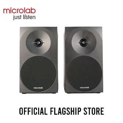 Picture of Microlab B70BT 2.0 Stereo Bookshelf Speaker with Bluetooth - 2.0 Stereo Bookshelf Speaker with Bluetooth - Output power: 10W*2 - Interfaces: Bluetooth, AUX - Body: Wooden Cabinets