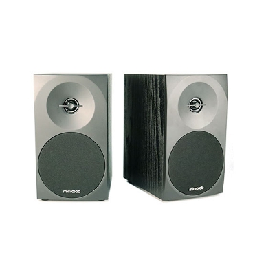 Picture of Microlab B70BT 2.0 Stereo Bookshelf Speaker with Bluetooth - 2.0 Stereo Bookshelf Speaker with Bluetooth - Output power: 10W*2 - Interfaces: Bluetooth, AUX - Body: Wooden Cabinets