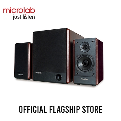 Picture of .Microlab FC330BT 2.1 High Fidelity Multimedia Speaker - 2.1 High-Fidelity Multimedia FC-Series Speaker - Output power: 56 Watt (RMS) - Interfaces: Bluetooth, AUX - Body: Wooden Cabinets