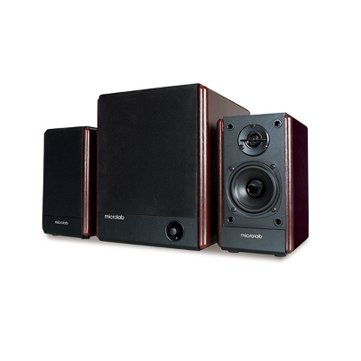 Picture of .Microlab FC330BT 2.1 High Fidelity Multimedia Speaker - 2.1 High-Fidelity Multimedia FC-Series Speaker - Output power: 56 Watt (RMS) - Interfaces: Bluetooth, AUX - Body: Wooden Cabinets