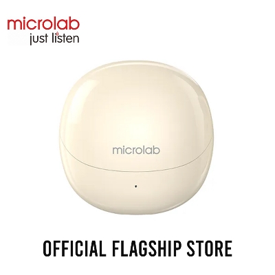 Picture of Microlab Wisepods 20 TWS Bluetooth Earbuds - Blue/Cream - TWS Bluetooth Earbuds - Bluetooth Version: V5.3 with Range 10 Meter - Battery: Built-in Large Capacity 250mAh Battery