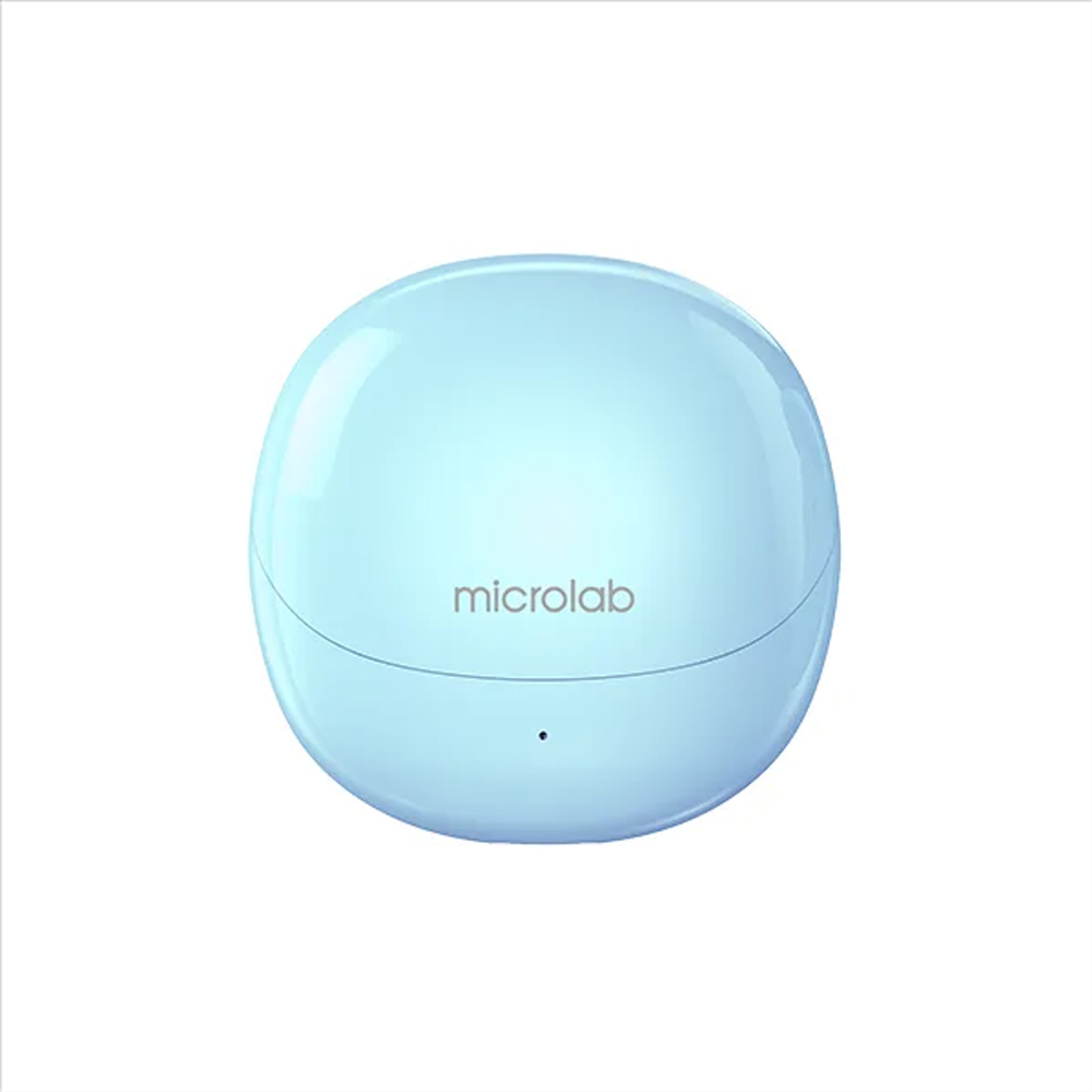 Picture of Microlab Wisepods 20 TWS Bluetooth Earbuds - Blue/Cream - TWS Bluetooth Earbuds - Bluetooth Version: V5.3 with Range 10 Meter - Battery: Built-in Large Capacity 250mAh Battery