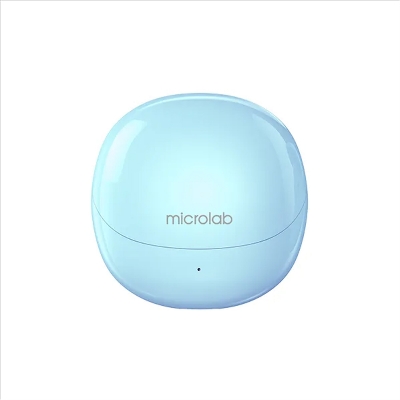 Picture of Microlab Wisepods 20 TWS Bluetooth Earbuds - Blue/Cream - TWS Bluetooth Earbuds - Bluetooth Version: V5.3 with Range 10 Meter - Battery: Built-in Large Capacity 250mAh Battery